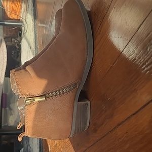 Brown booties